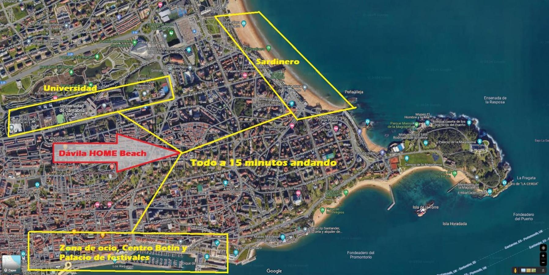Davila Home Beach Σανταντέρ Εξωτερικό φωτογραφία
